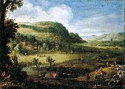 Paul Bril An Extensive Landscape oil